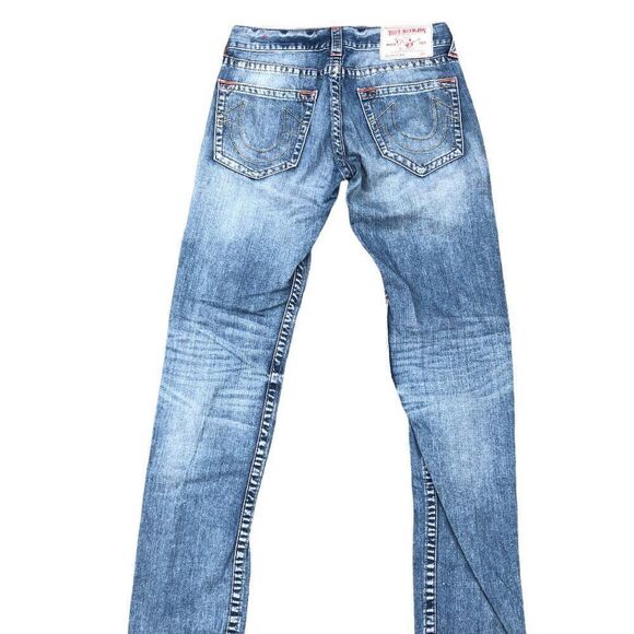 True Religion Jeans Size 31 SKINNY Blue - Picture 8 of 10